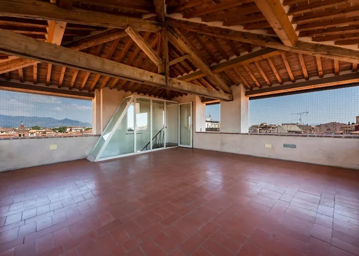 公寓 Nella Torre Del Poschi Penthouse With Roof Terrace